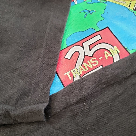 Vintage Trans Am Series Racing Flowmaster SCCA Double Sided T-Shirt Men's sz L - Picture 6 of 6